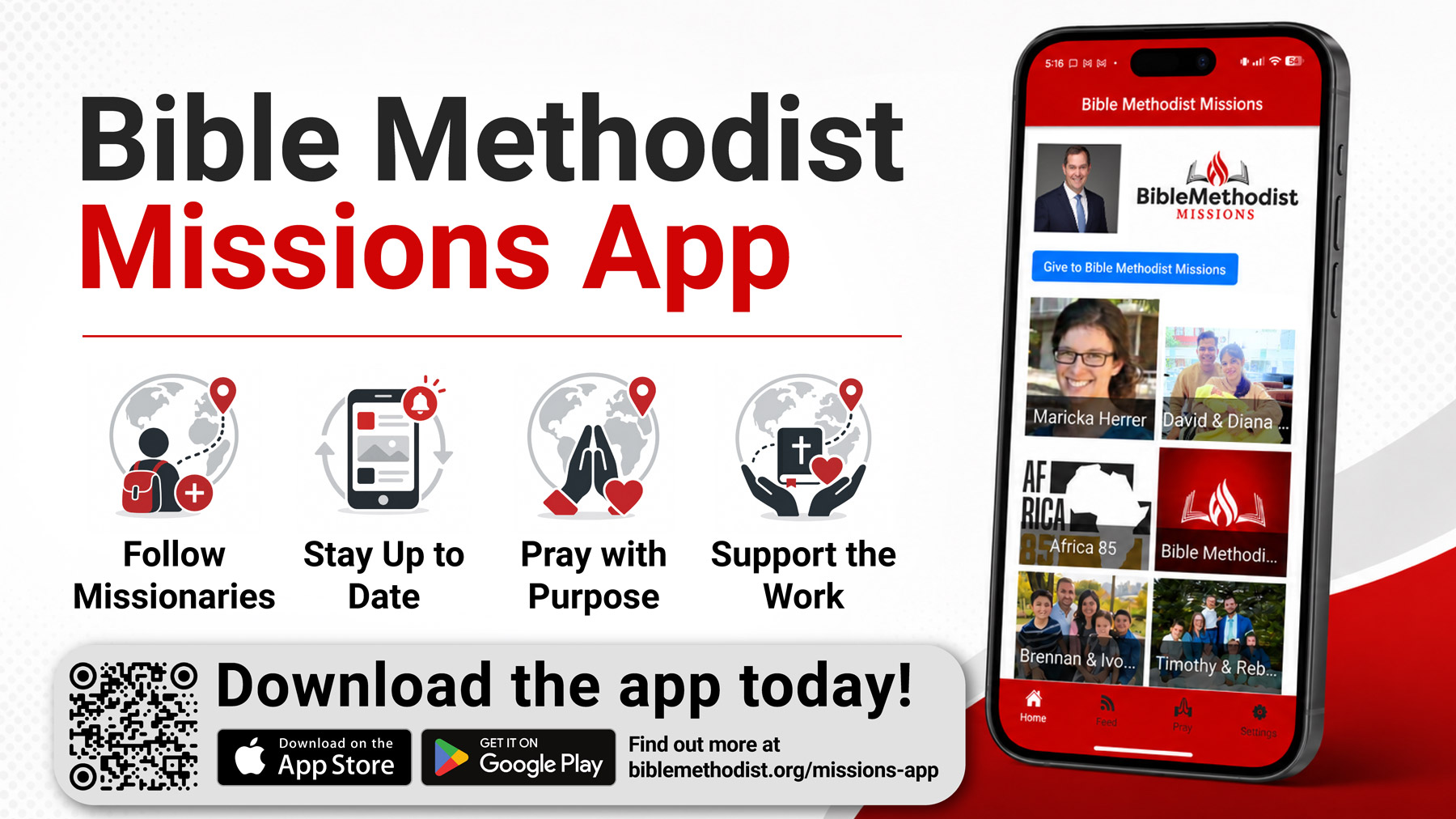 Bible Methodist Missions App – Bible Methodist Connection of Churches